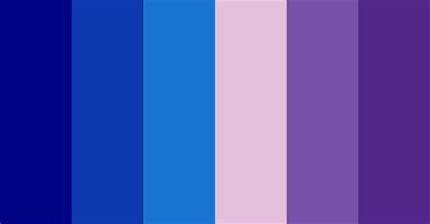 navy blue with purple